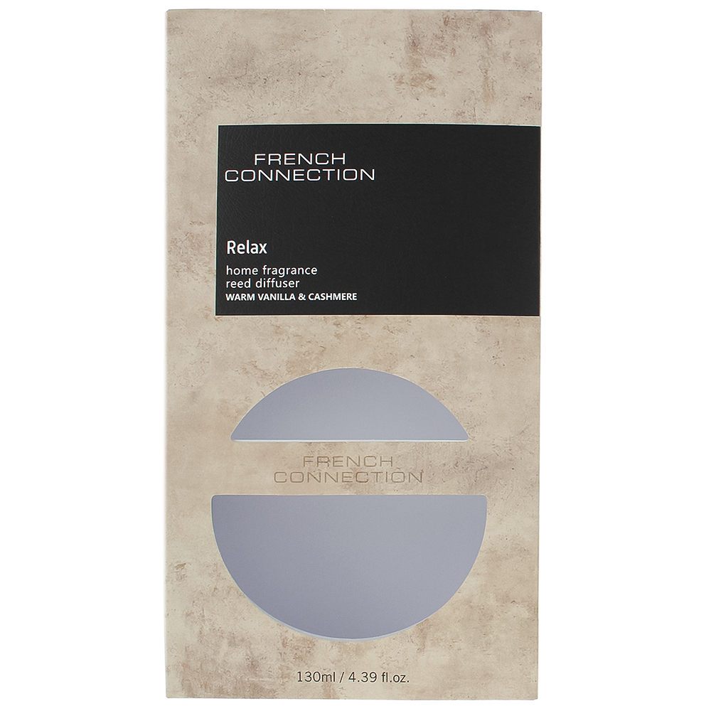 French Connection Stone Collection Warm Vanilla and Cashmere Reed Diffuser 130ml Image 3