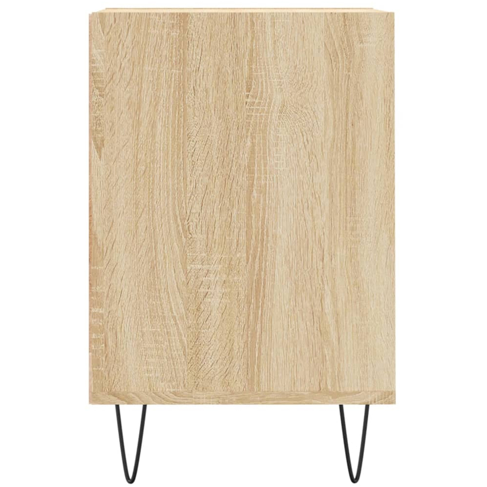 vidaXL 2 Door 3 Shelf Sonoma Oak TV Cabinet Image 7