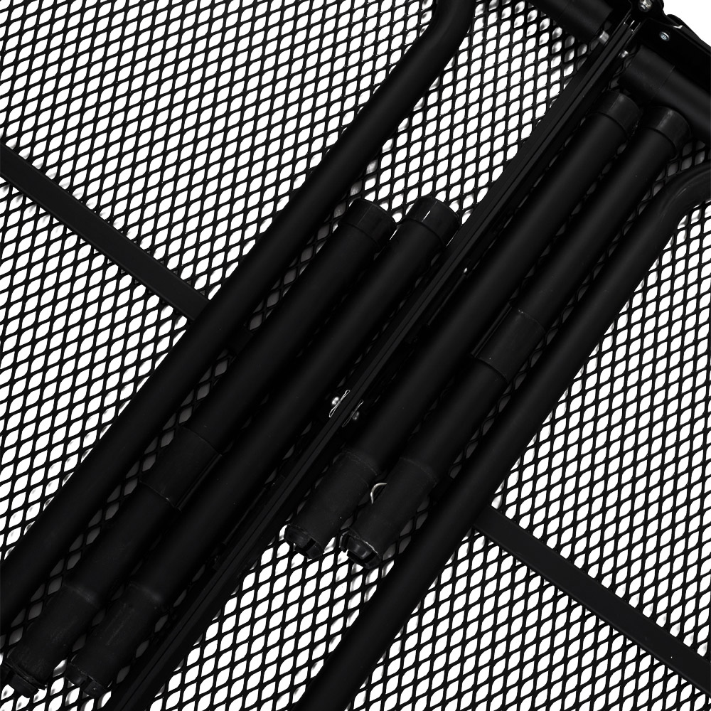 Living and Home Black Outdoor Multi Functional Folding Camping Table 90 X 60cm Image 5