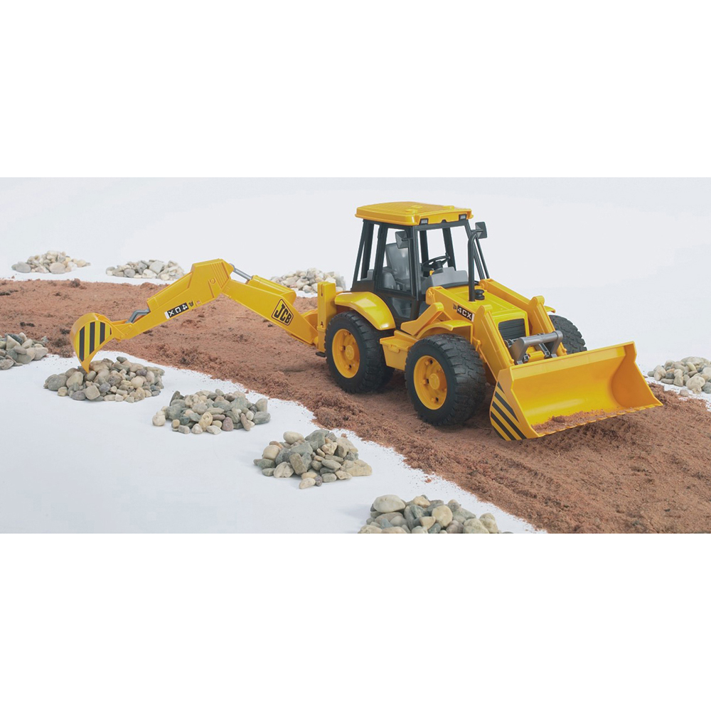 Bruder Kids JCB 4CX Backhoe Loader Playset Model Image 2