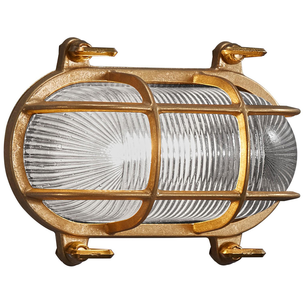 Nordlux Helford Brass Wall Light Image 1