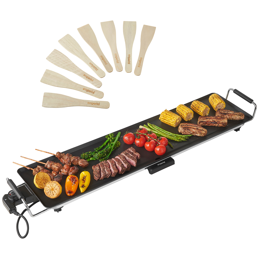Emperial Teppanyaki Grill with Wooden Spatulas XXL Image 1