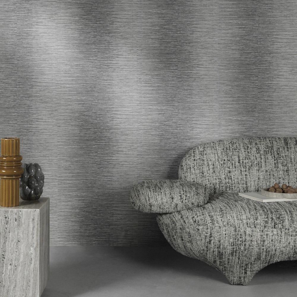 Grandeco Kaito Dark Grey Wallpaper Image 3