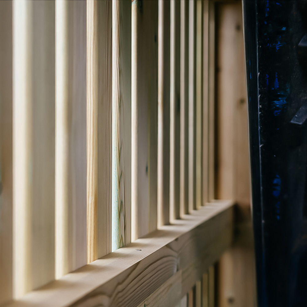 The Garden Village Whalley Commercial Euro 660L or 1100L Wheelie Bin Shed with Roof Image 6