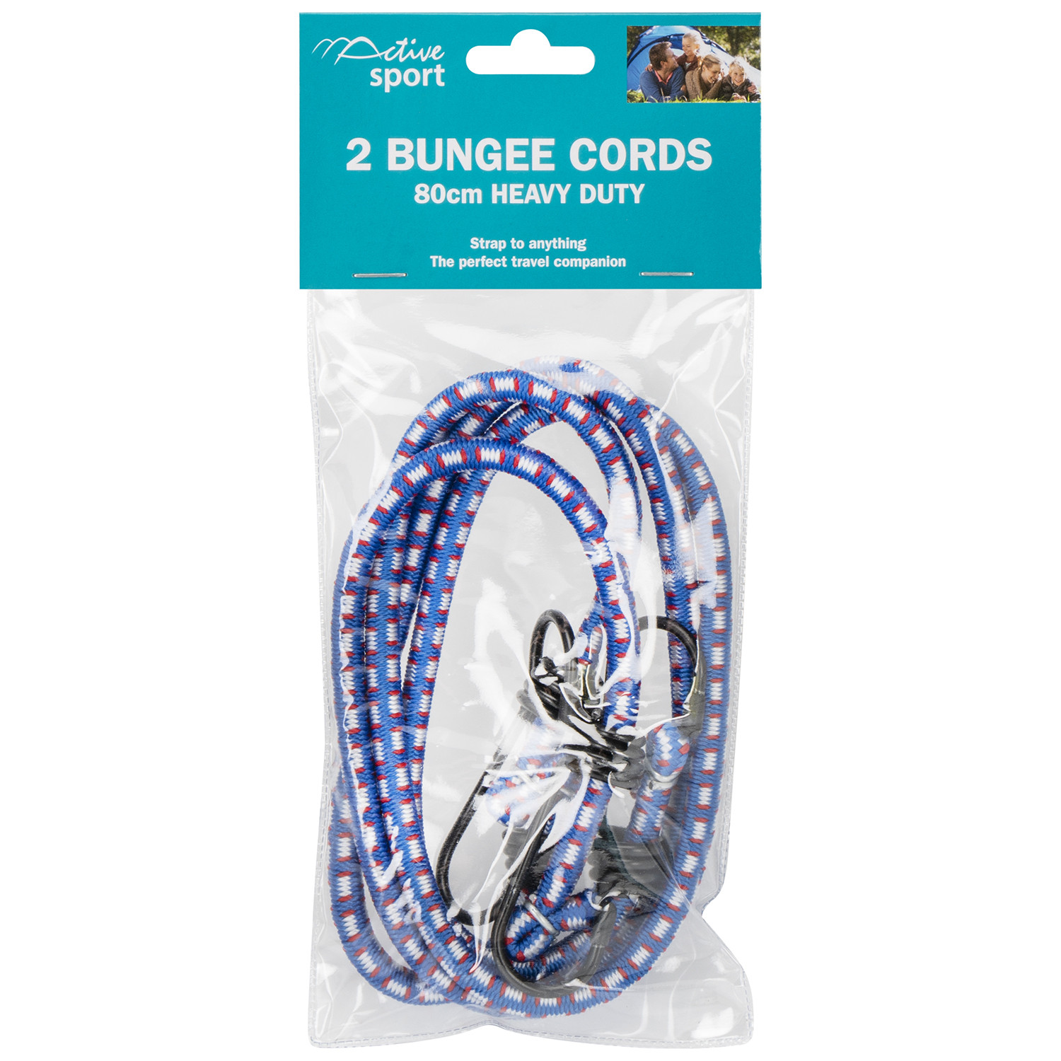 Active Sport Bungee Cords 2 Pack Image 1