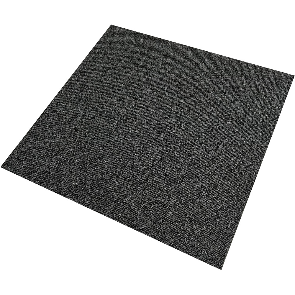 MonsterShop Charcoal Black Carpet Floor Tile 20 Pack Image 2
