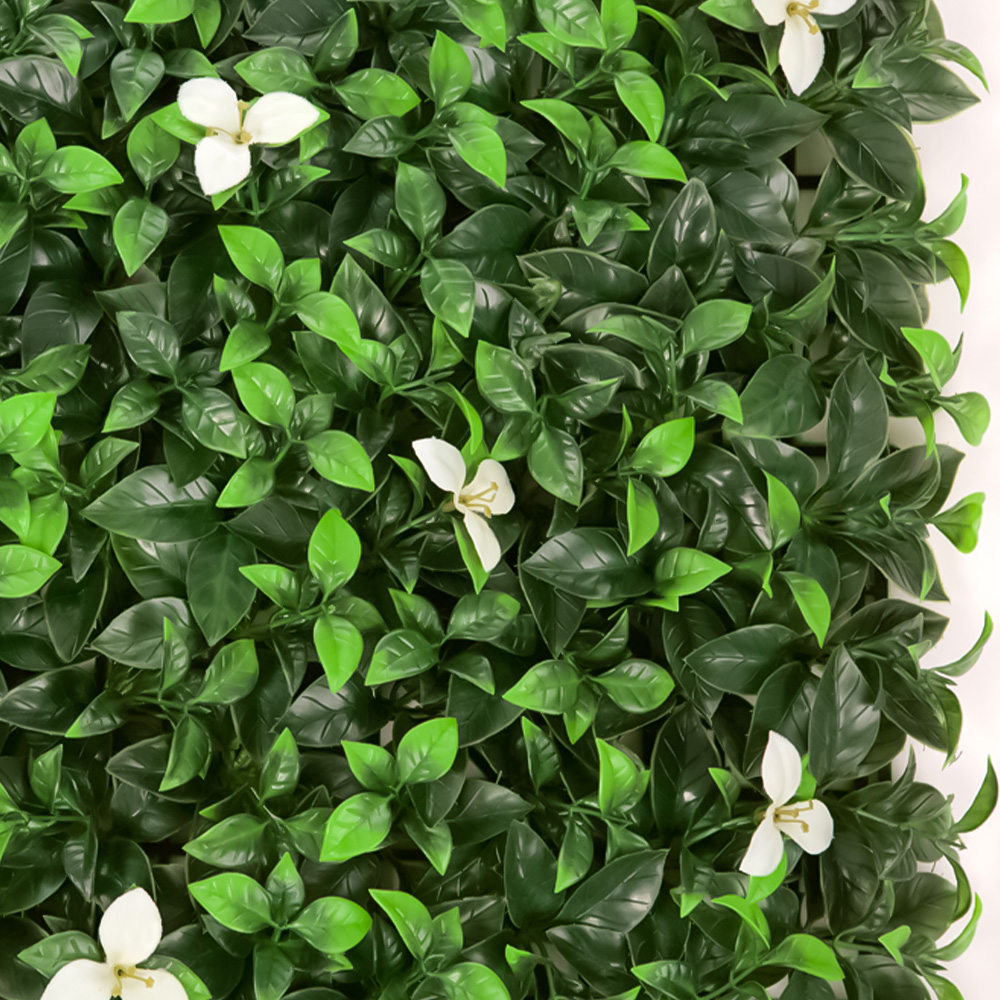 Pack of 12 50cm White Laurel Hedging Mat Image 5