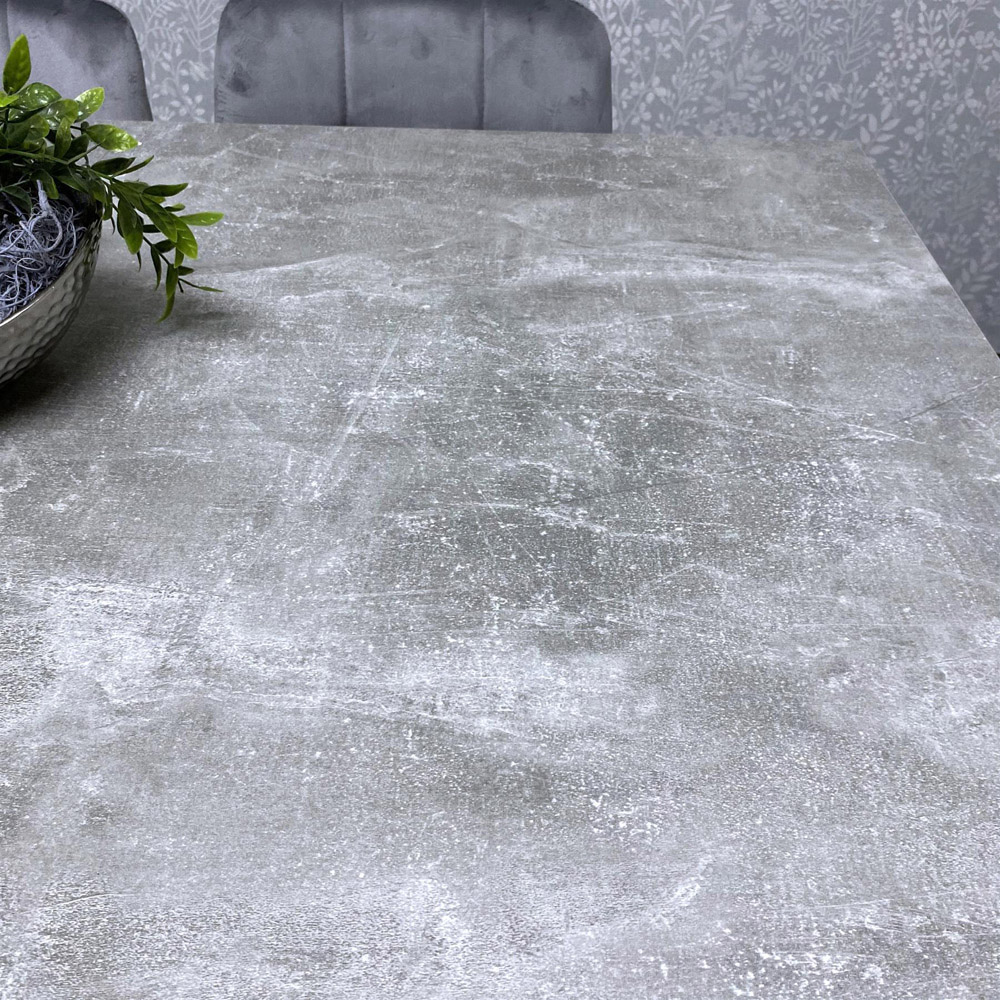 Kosy Koala 6 Seater Stone Dining Set Grey Image 5