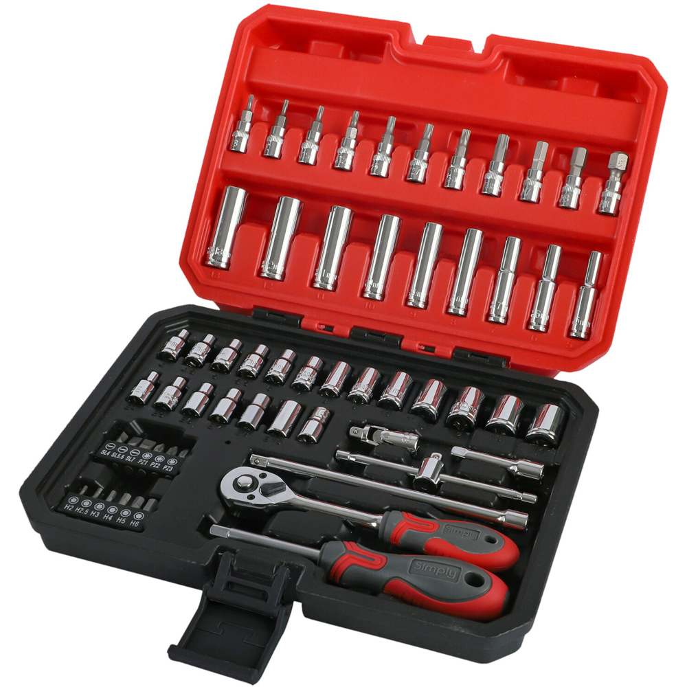 Simply Tools 58 Piece Socket Set Image 2