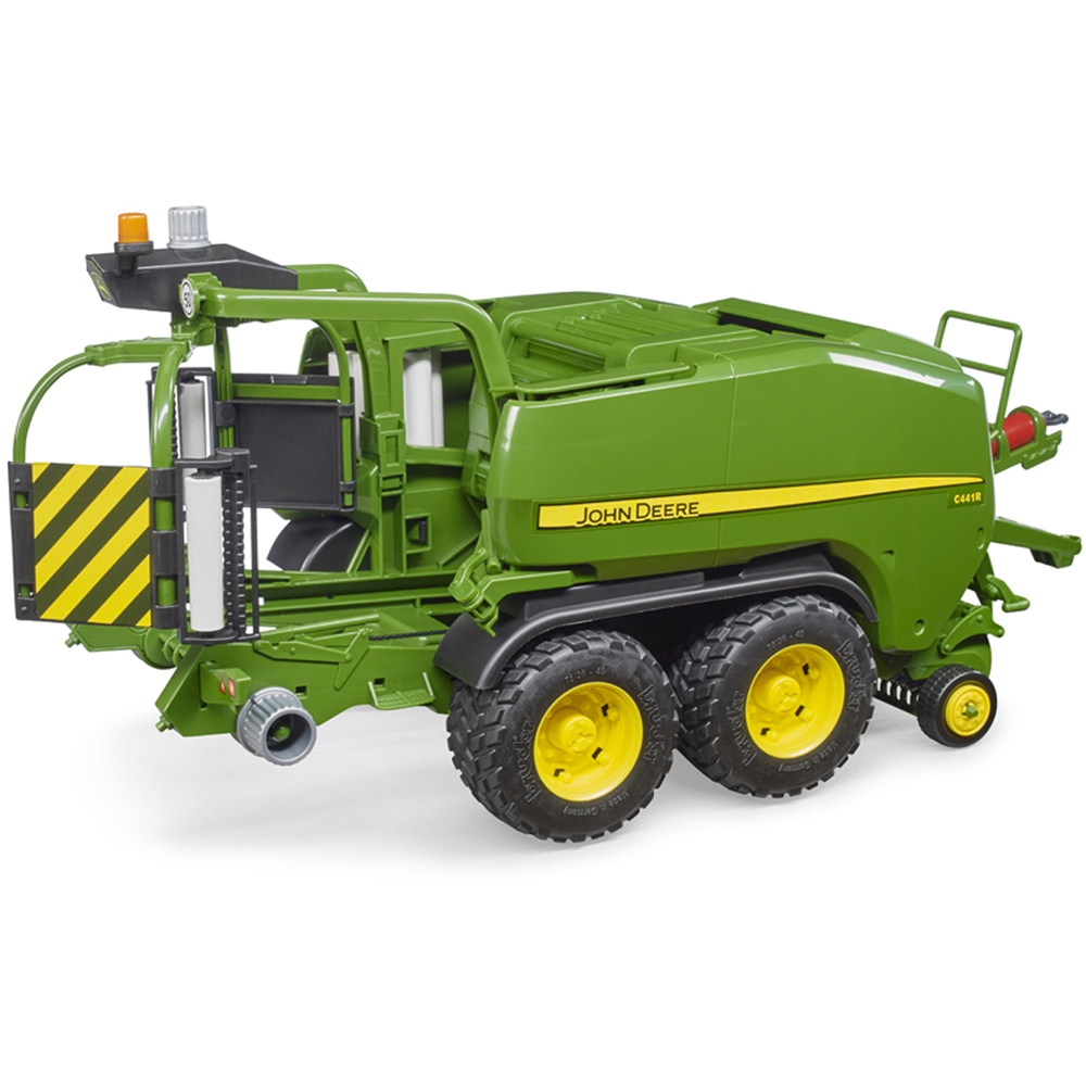 Bruder Kids John Deere C441R Wrapping Chamber Baler Playset Model Image 3