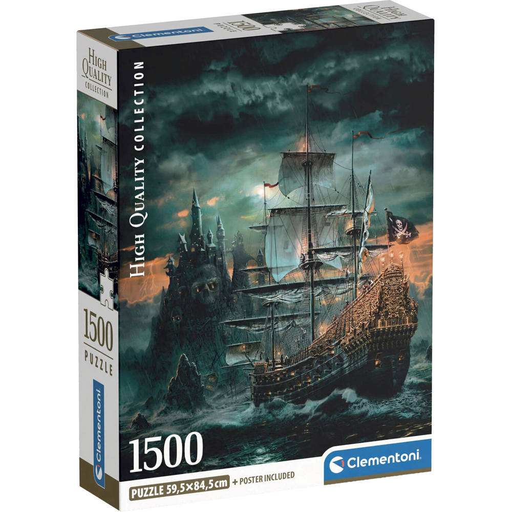 The Pirates Ship 1500 Piece Jigsaw Puzzle Image 1