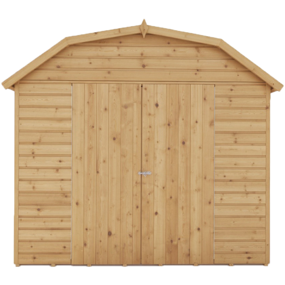 Shire Barn 12 x 8ft Double Door Shiplap Apex Garden Shed Image 6