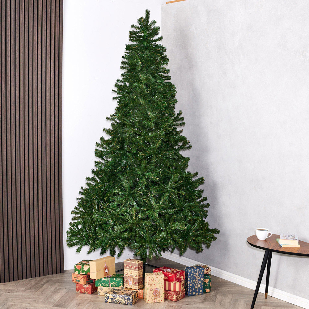 SO Yellow Green Artificial Christmas Tree 7.4ft Image 5