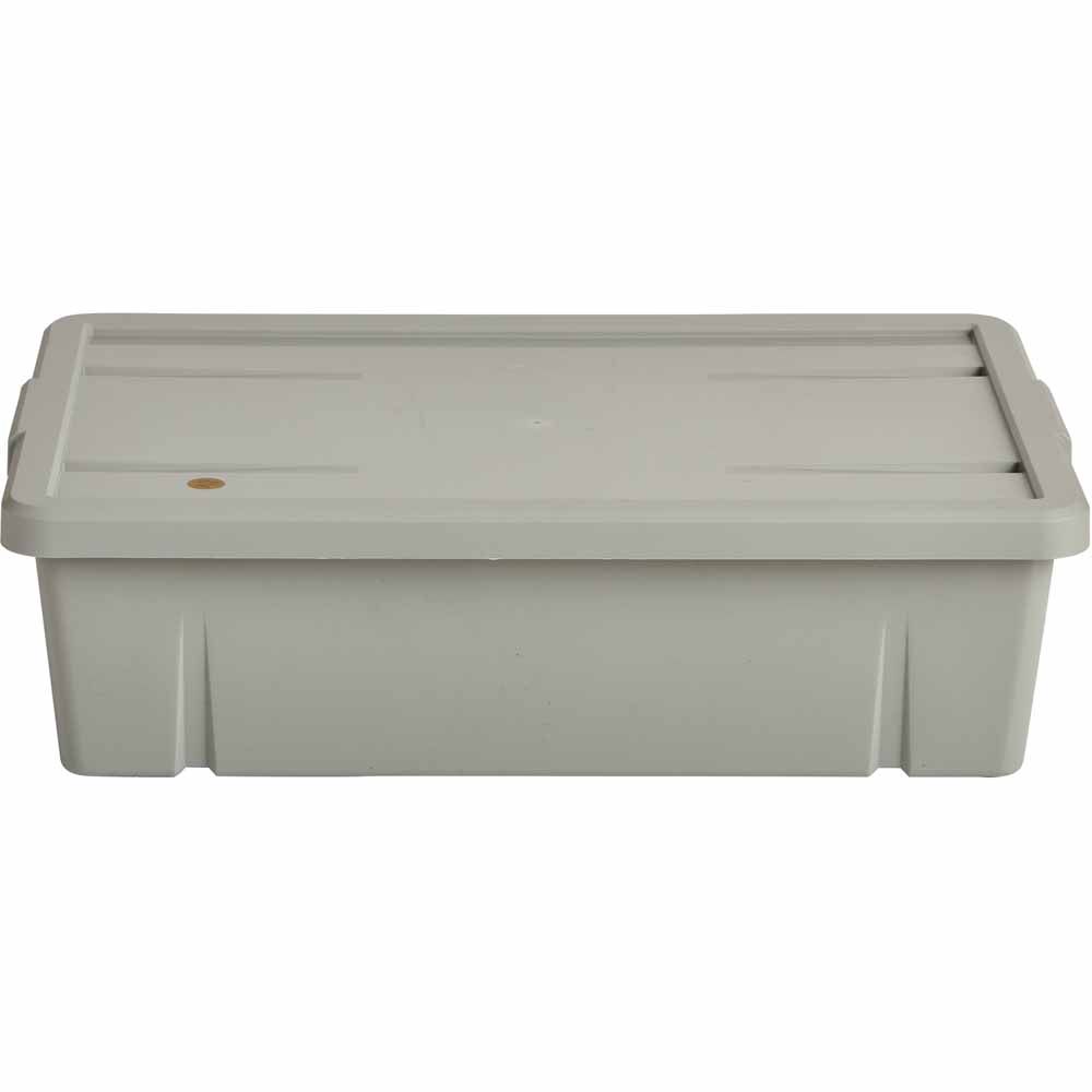 Wilko Grey Underbed Storage Box Wilko