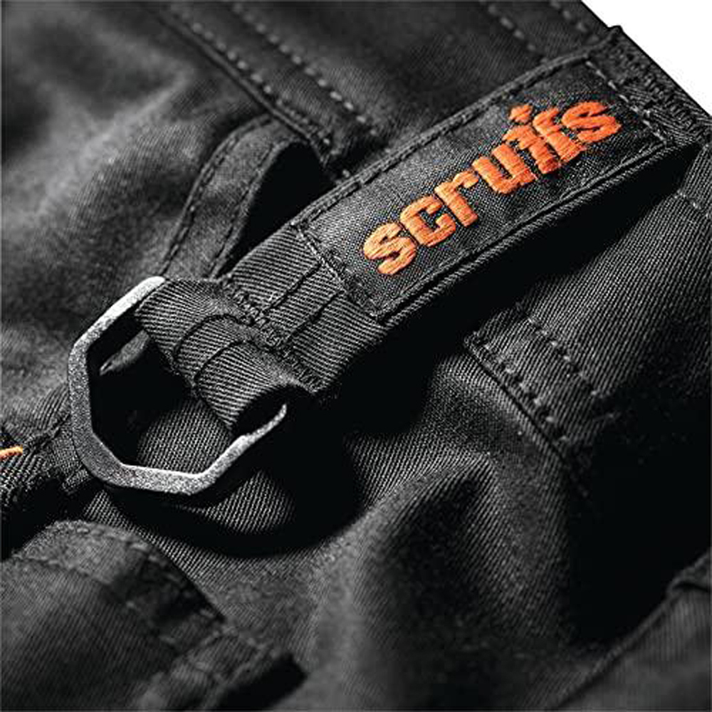 Scruffs Trade Flex Trouser 28R Black Image 3