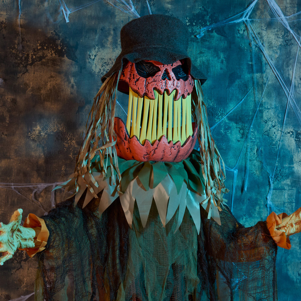 Standing Pumpkin with Stretch Mouth Image 8