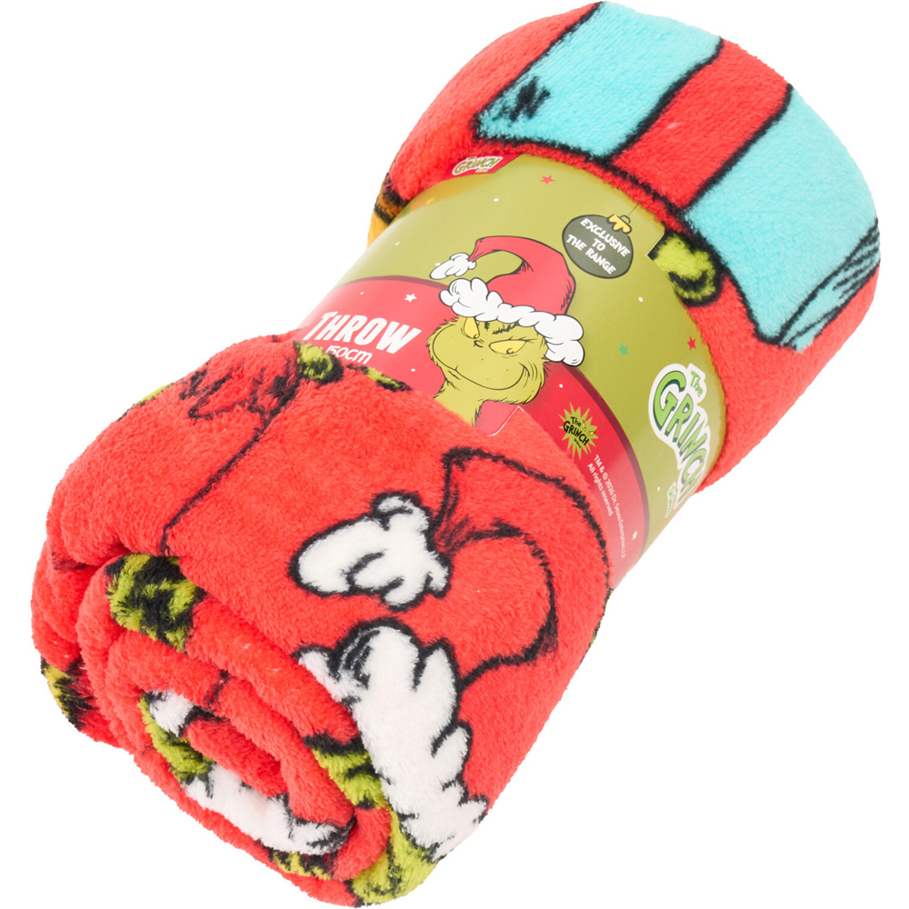 The Grinch Christmas Is Coming Throw Image 4