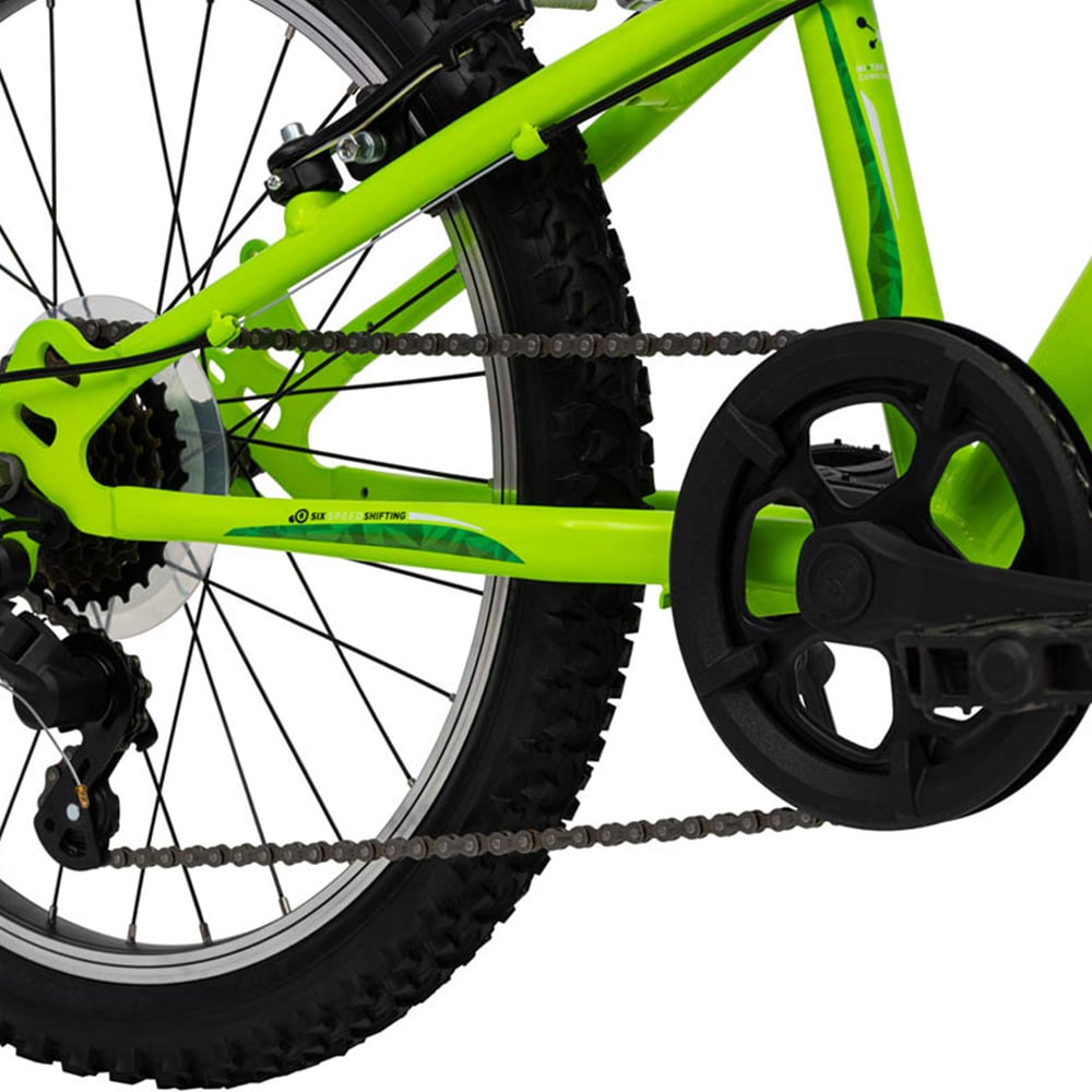 Huffy Extent 20349W Green Anti-Freeze 20 inch Kids Mountain Bike Image 3