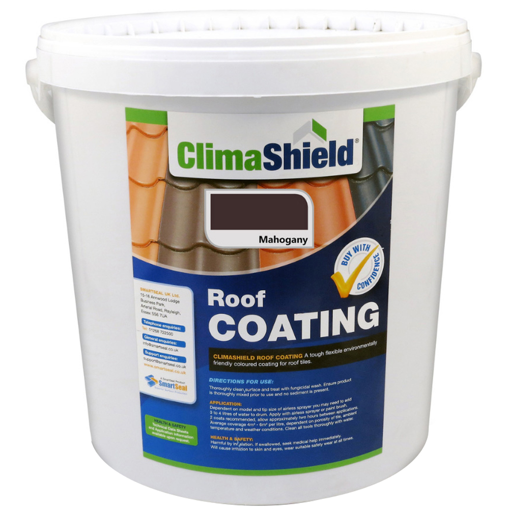 SmartSeal Climashield Mahogany Roof Coating 20L Image 2