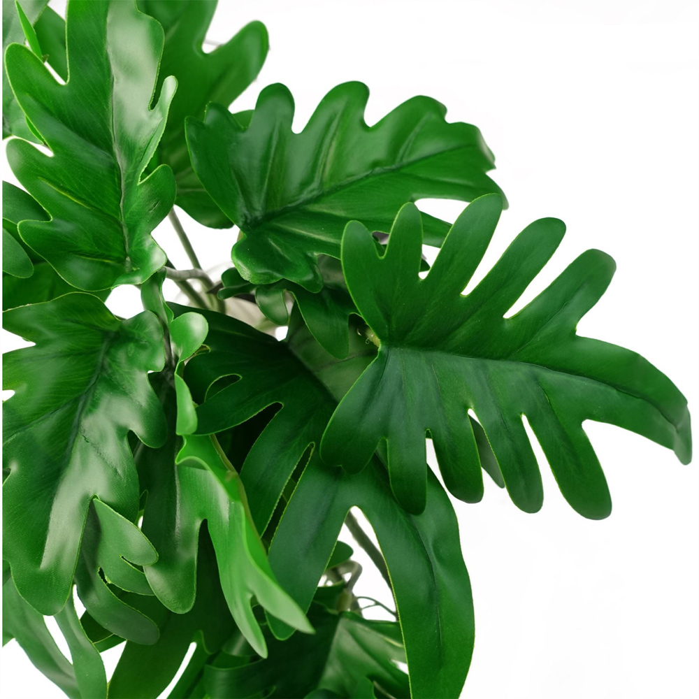 Leaf Trailing Philodendron Large Leaf Artificial Plant 50cm Image 2