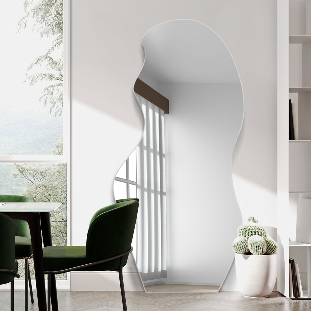 MirrorOutlet The Lacuna Frameless Pond Wall Mirror 170 x 80cm Image 6