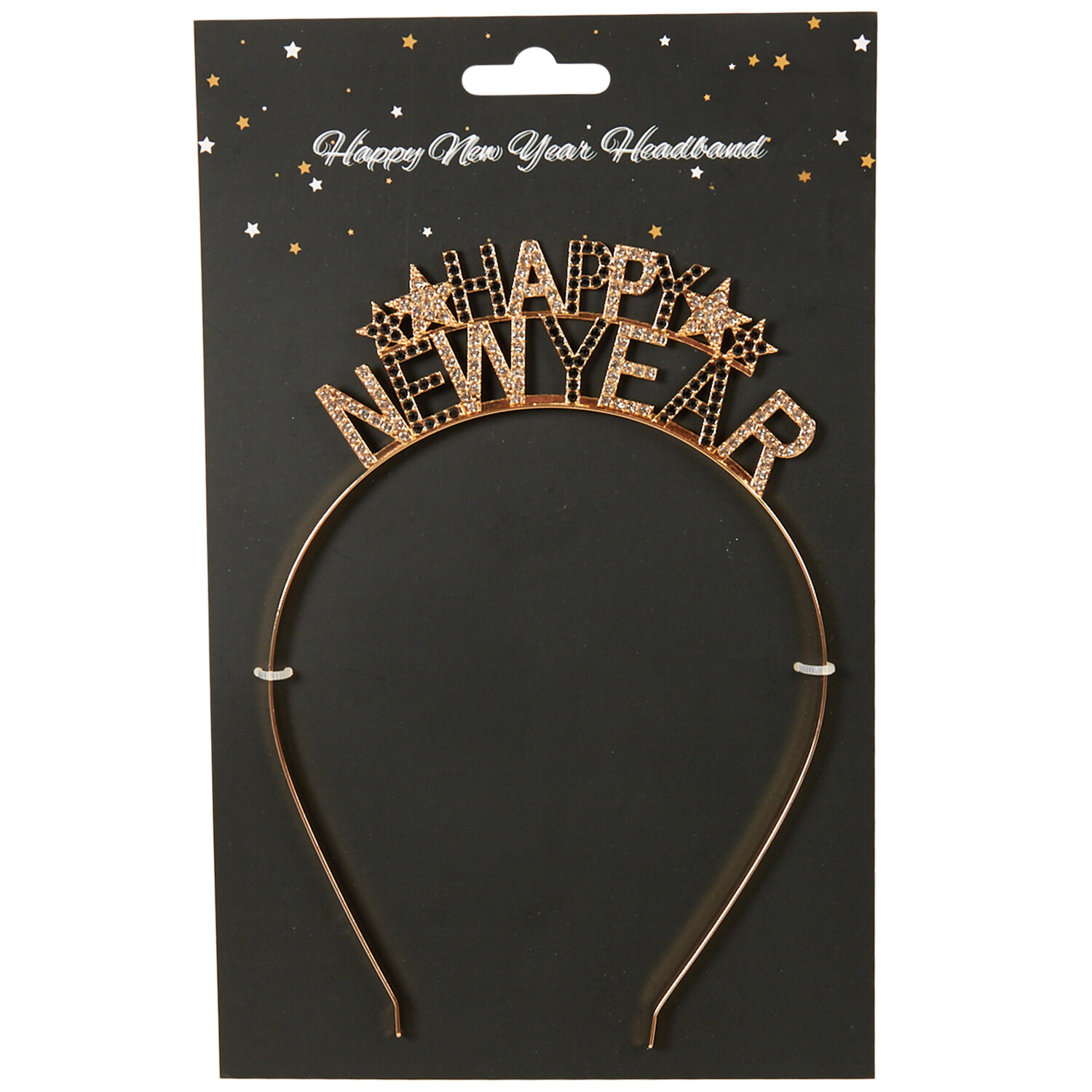 Happy New Year Headband - Gold Image