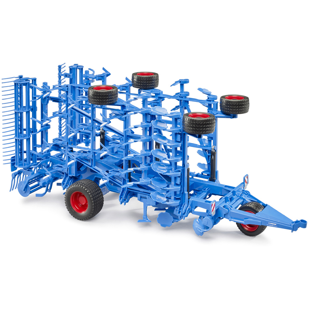 Bruder Kids LEMKEN Koralin 9 Cultivator Playset Model Image 2