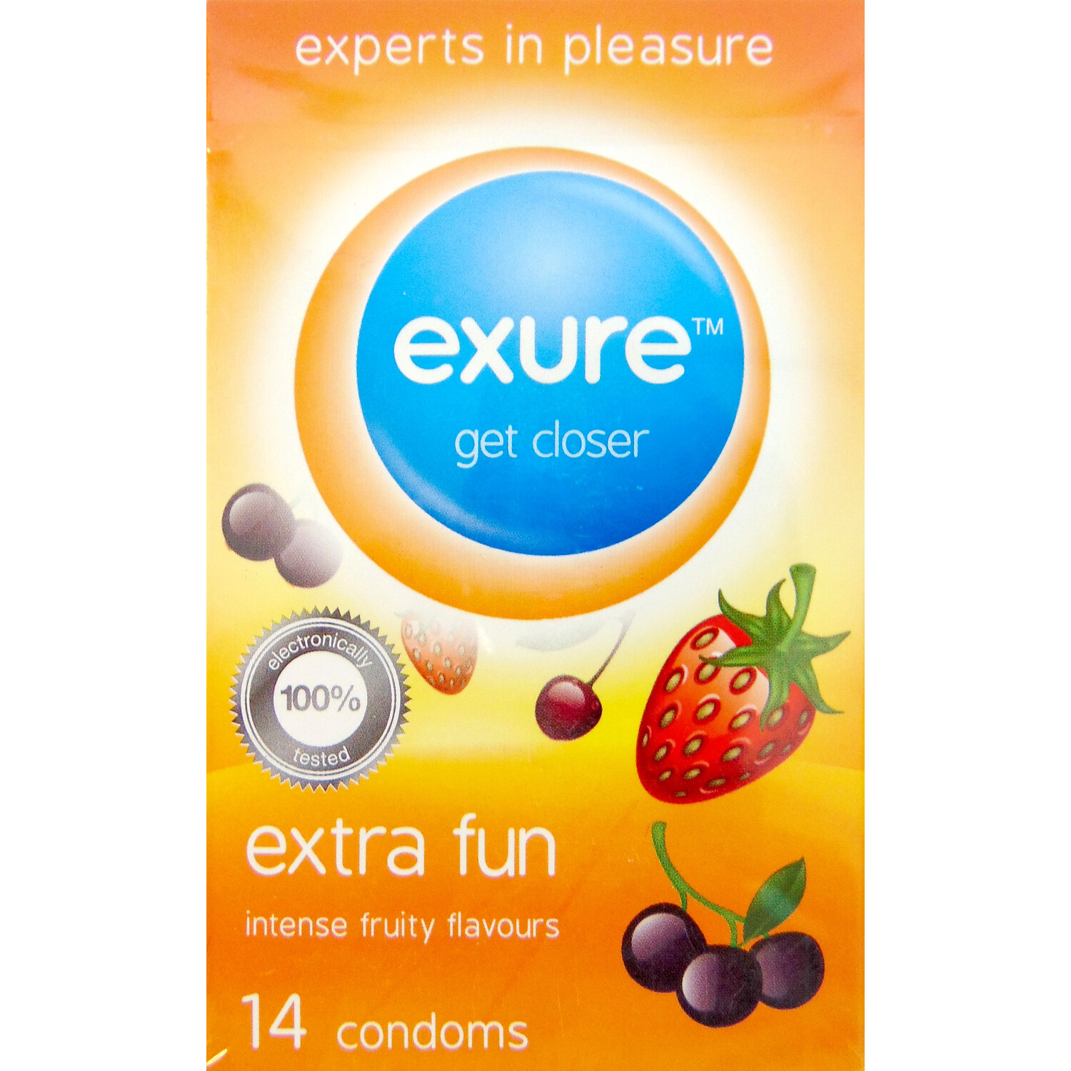 Pack of 14 Exure Flavoured Condoms Image
