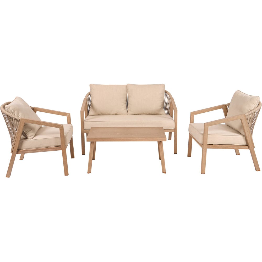 Eleanor 4 Seater Cushioned Sofa Set Image 2