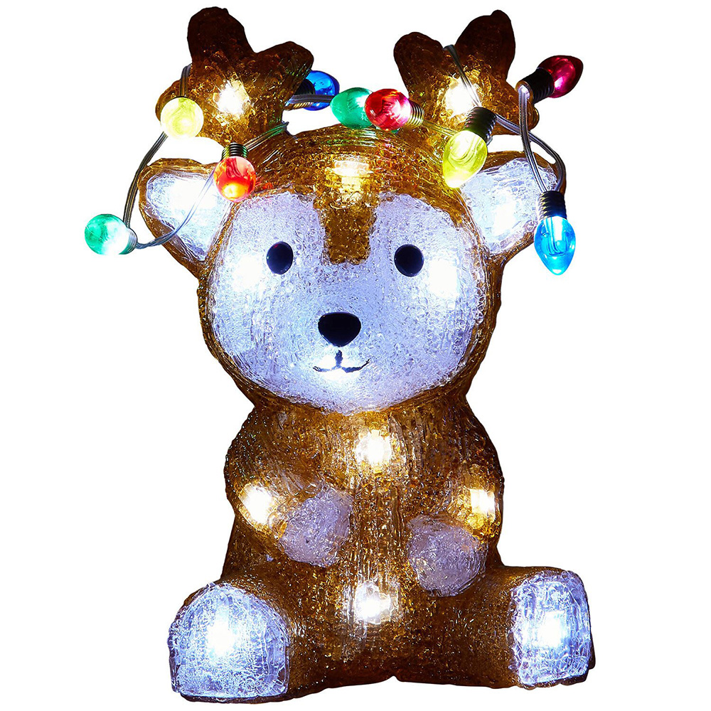 Acrylic Reindeer - Brown Image 4