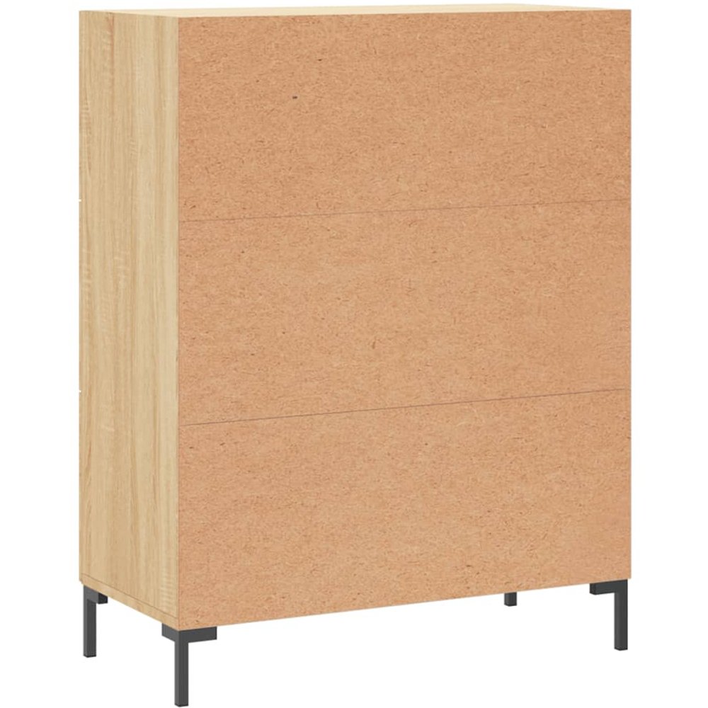 vidaXL 3 Drawer Sonoma Oak Highboard Image 8