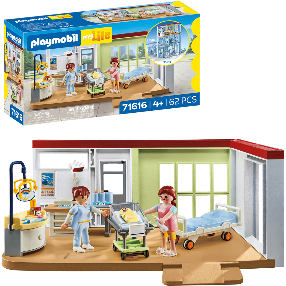 Playmobile Maternity Ward Playset 62 Piece Image 3