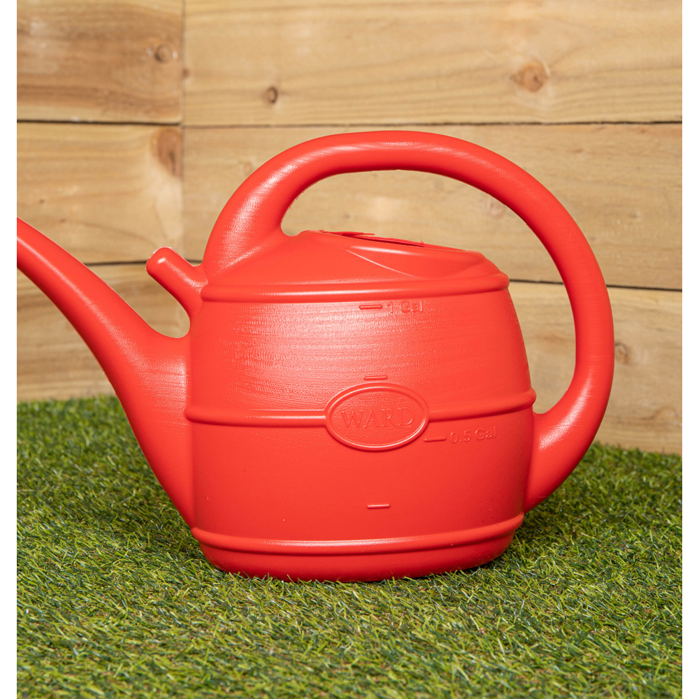 Samuel Alexander 5L Red Ward Garden Watering Can with Rose Image 4