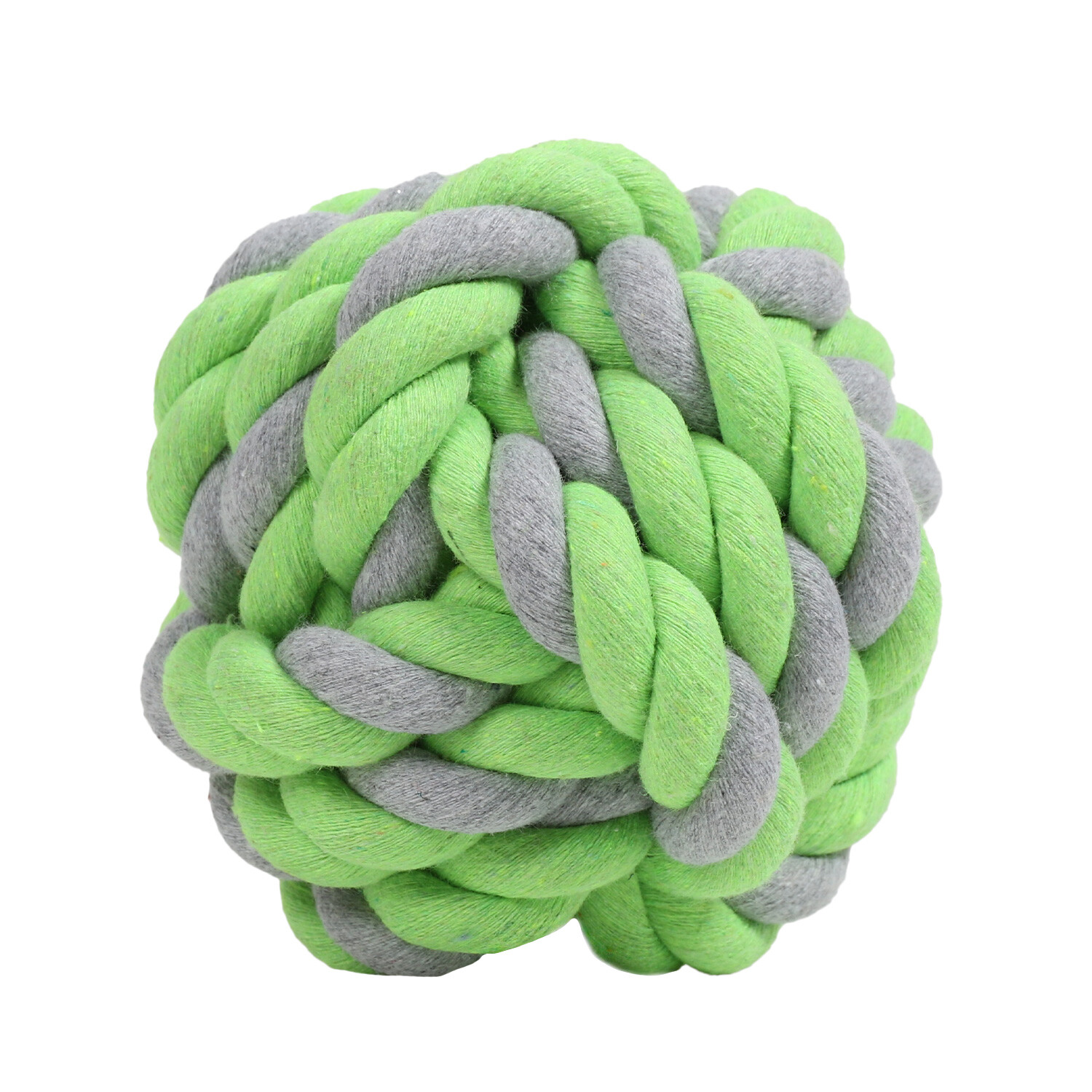 Clever Paws Large Rope Knot Ball Dog Toy Image 1