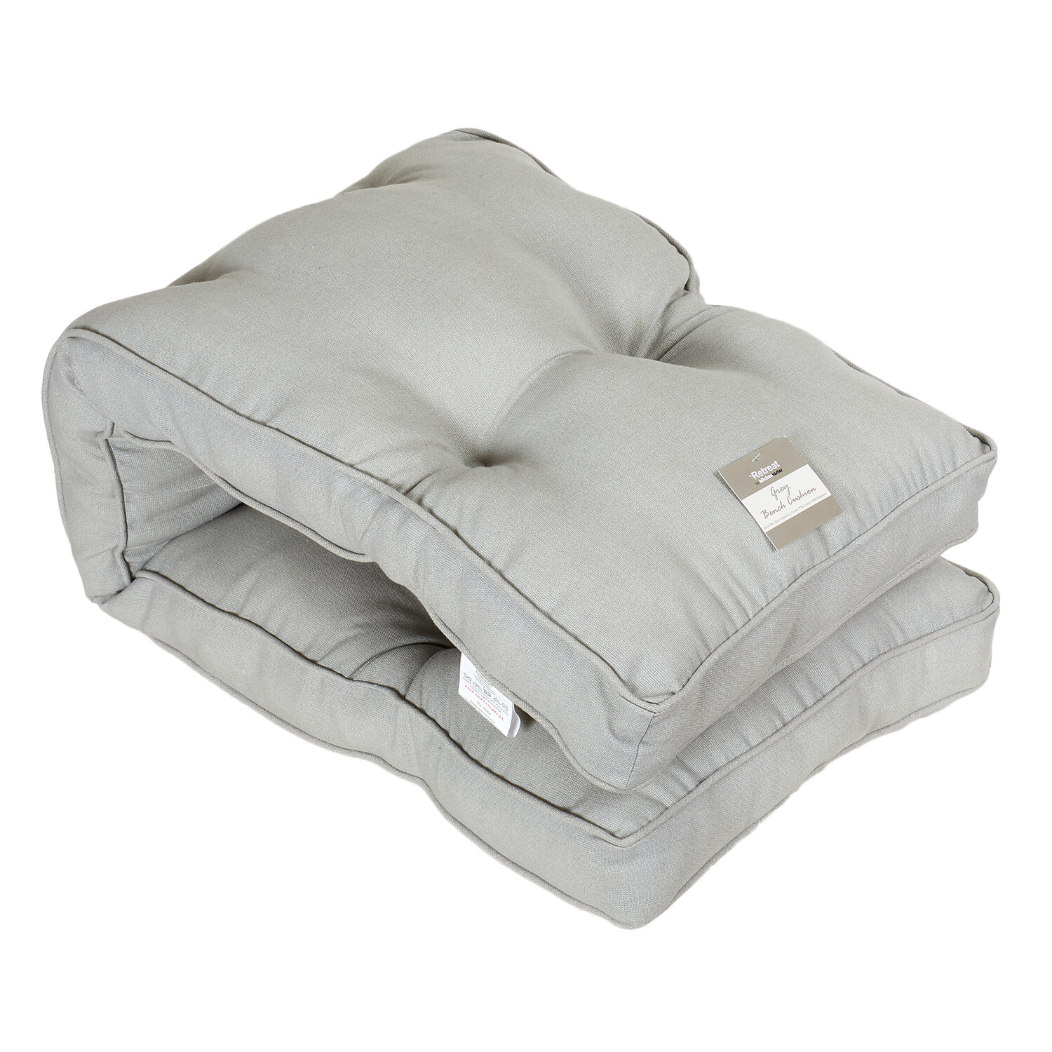 Premium Bench Cushion - Grey Image 2
