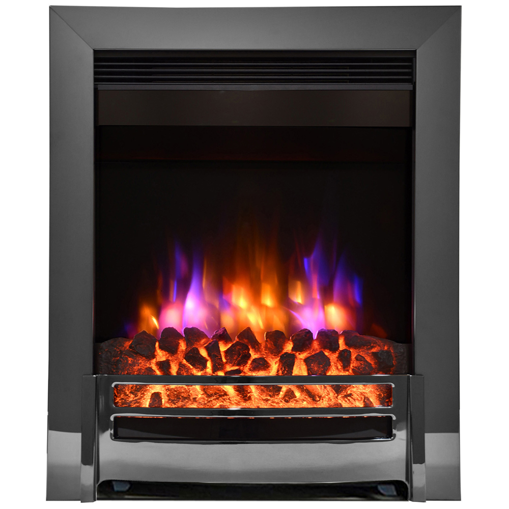 Be Modern Ember 5 Flame Colour Brass Inset Electric Fireplace 2kW 16 inch Image 3