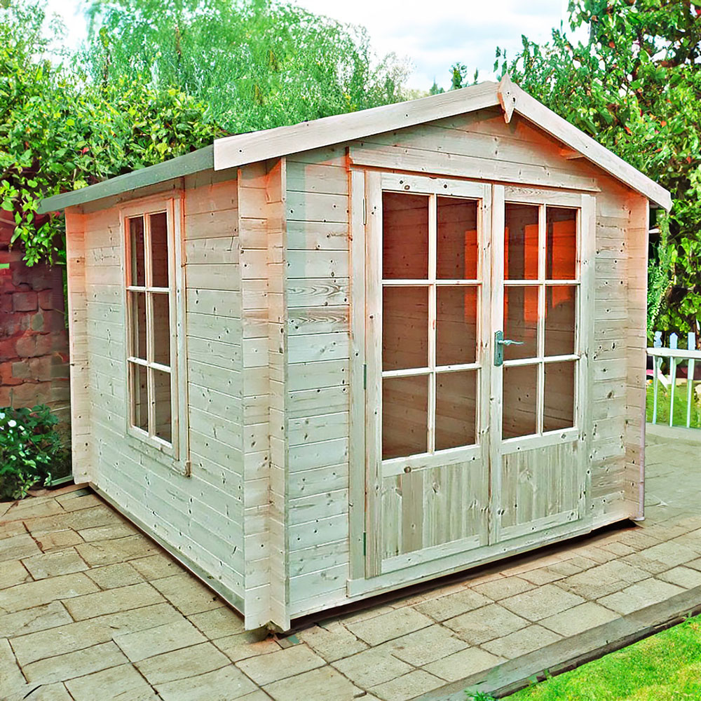 Shire Barnsdale 9 x 9ft Double Door Log Cabin Image 7