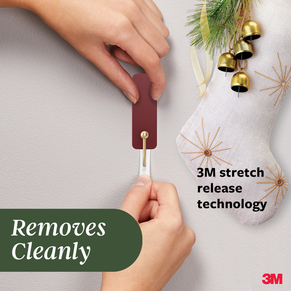 Pack of 2 Command Medium Decorative Hooks Mulled Wine Image 5