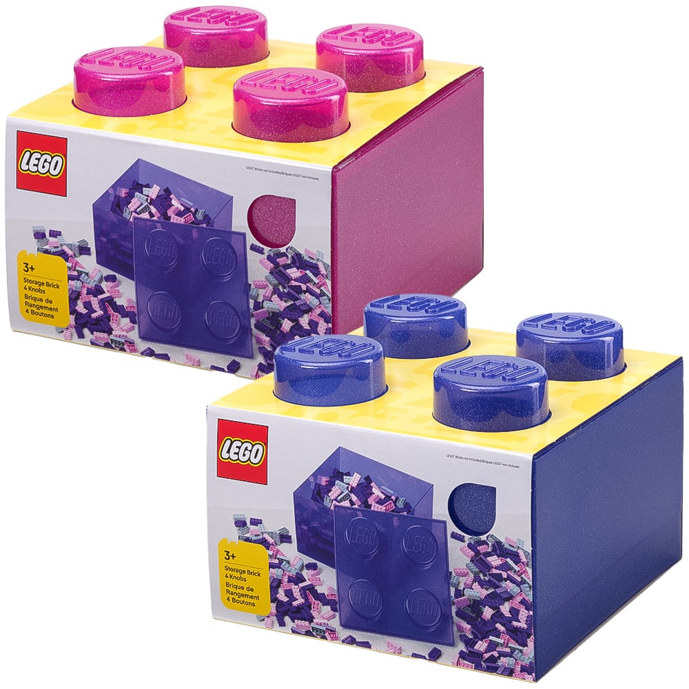 LEGO Set of 2 Storage Bricks Image 1