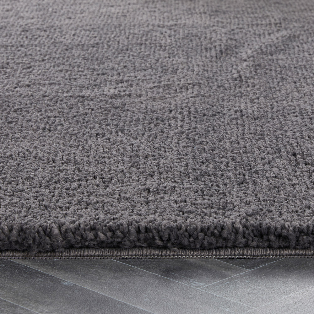 My Luxe Charcoal Rug 80 x 120cm Image 3