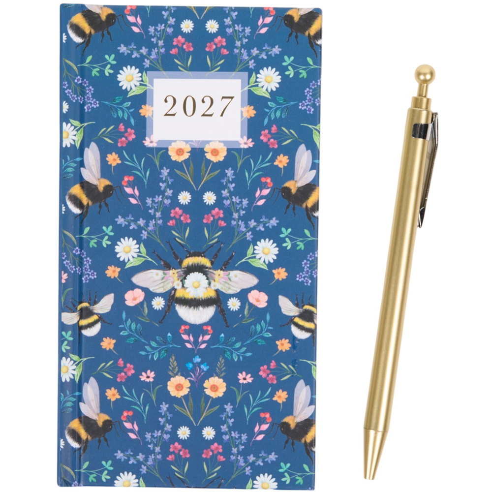 2027 Bee Diary Gift Set with Pen Image 7
