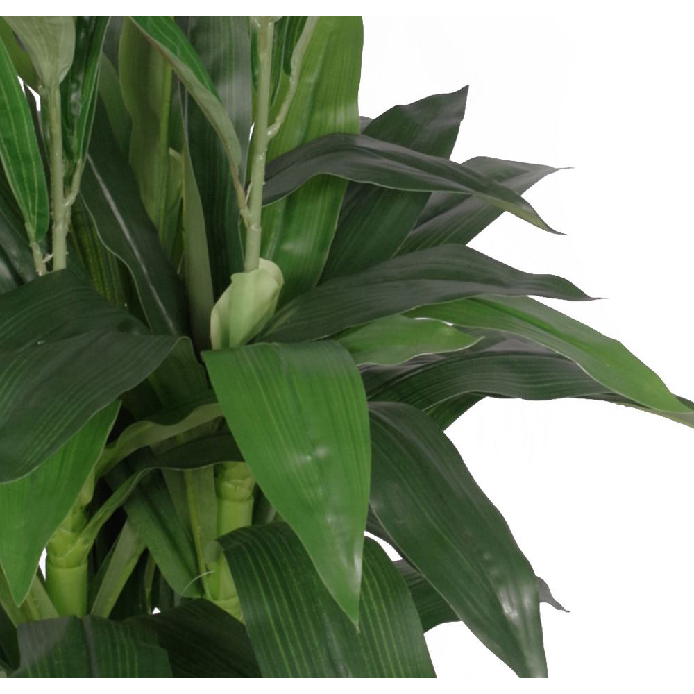 Leaf White Cymbidium Orchid Artificial Tree Pot 3.2ft Image 3