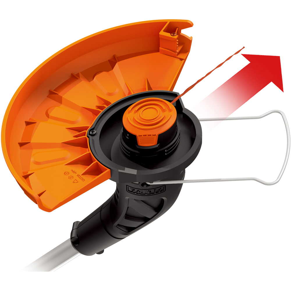 Worx WG157E.9 2-in-1 20V 25cm Cordless Grass Trimmer Image 5