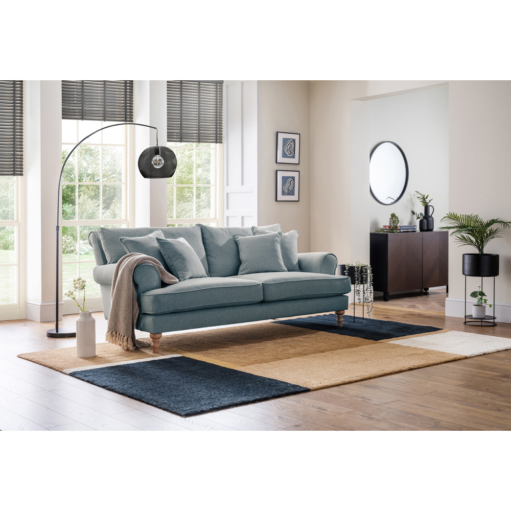 Eastwood Faro 2 Seater Medium Denim Sofa Image 3