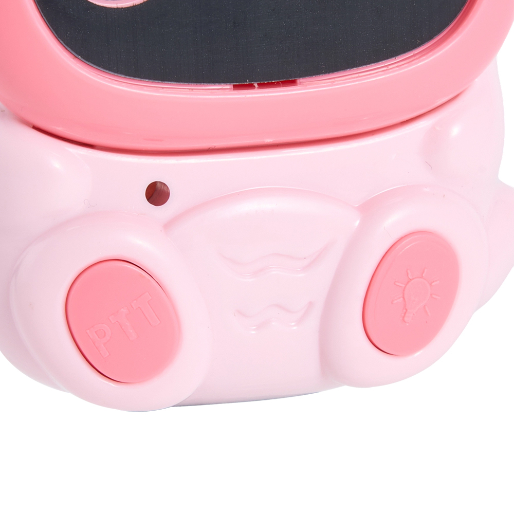 H&O Direct Kids Blue and Pink 500m Range Wearable Mini Walkie Talkie Watch 2 Pack Image 6