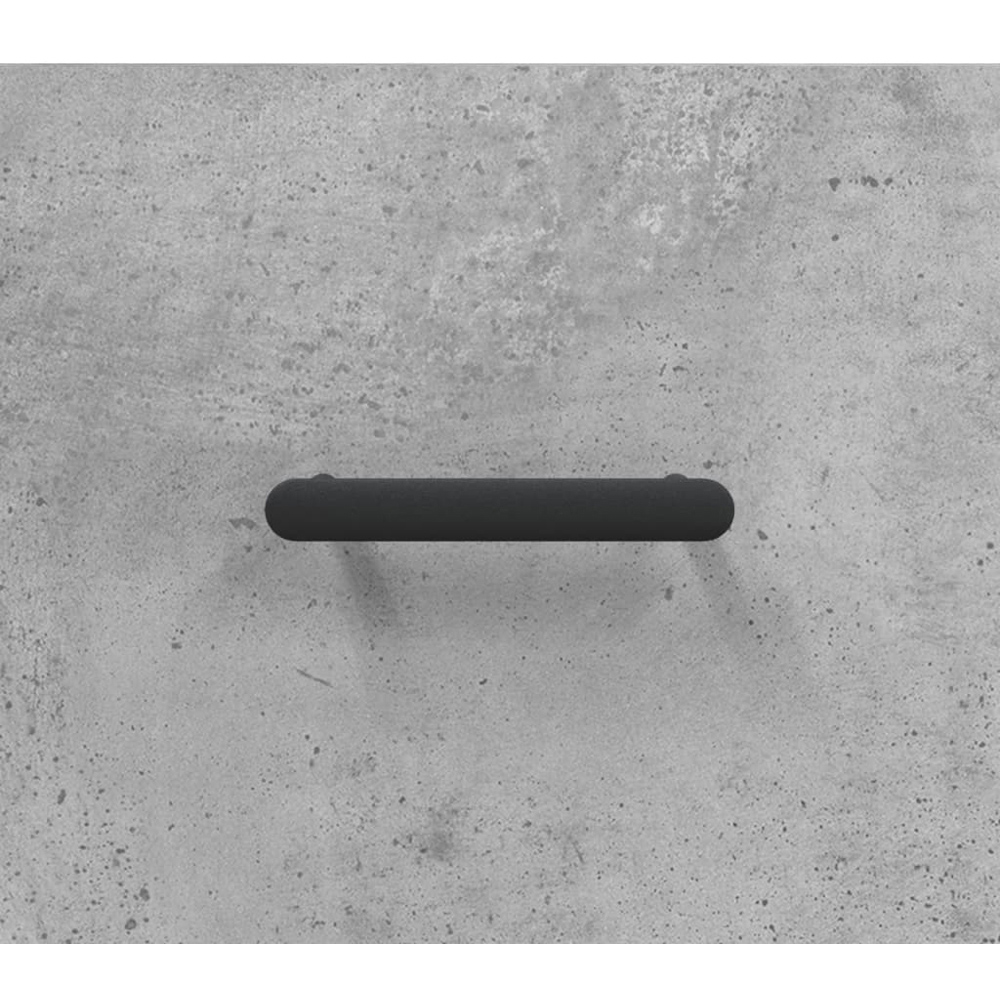 vidaXL 2 Drawer 2 Shelf Concrete Grey TV Cabinet Image 7