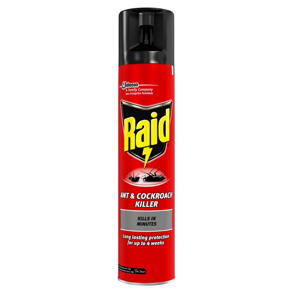 Raid Ant and Cockroach Insect Killer 300ml Image 1