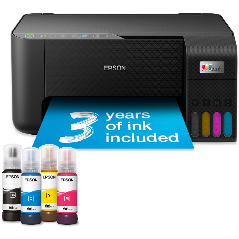 EPSON Eco Tank ET-2860 A4 Multifunction Printer Image 3
