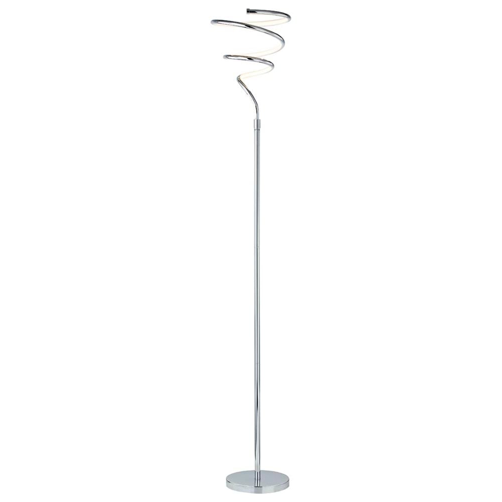 Home123 LED Chrome Floor Lamp Image 1