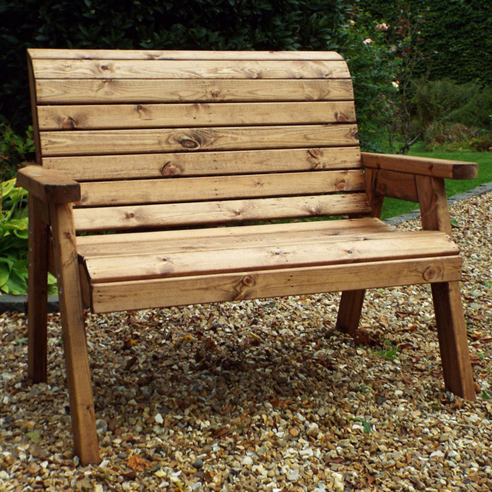 Charles Taylor 2 Seater Boxed Bench Image 1